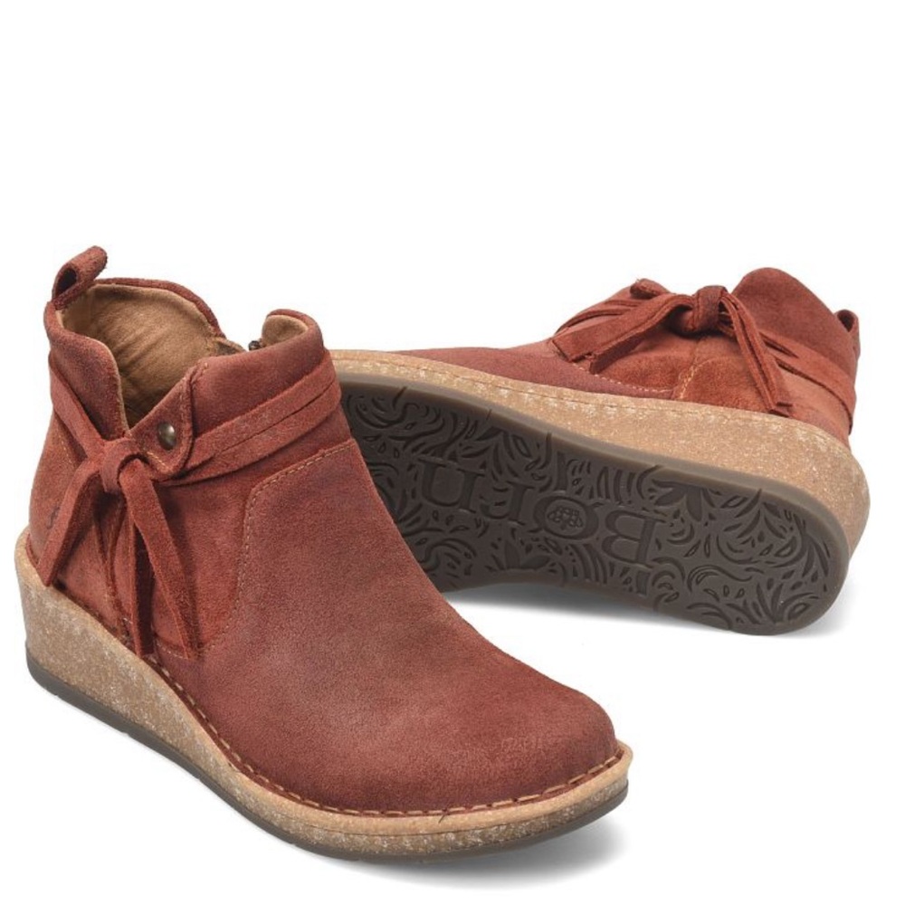 BORN Vaughn Western Wedge Boots